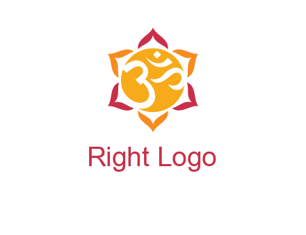 om religious logo
