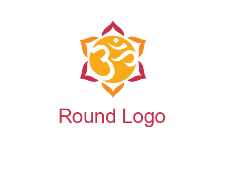 om religious logo