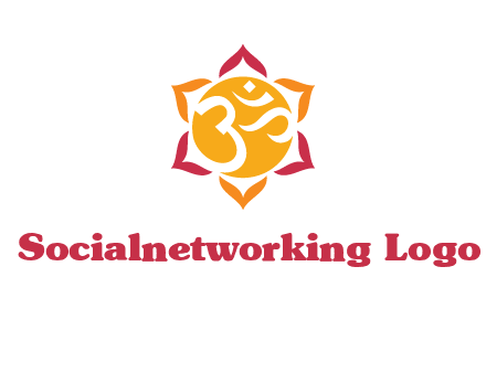 om religious logo
