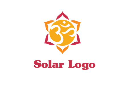 om religious logo