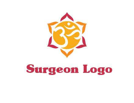 om religious logo