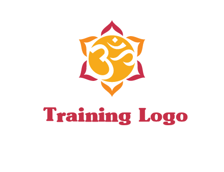 om religious logo