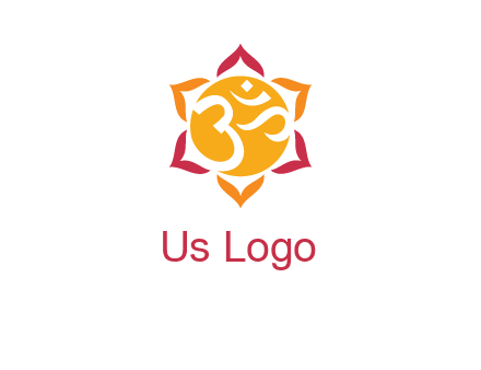 om religious logo
