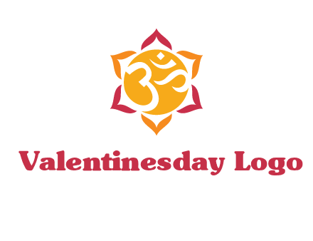 om religious logo