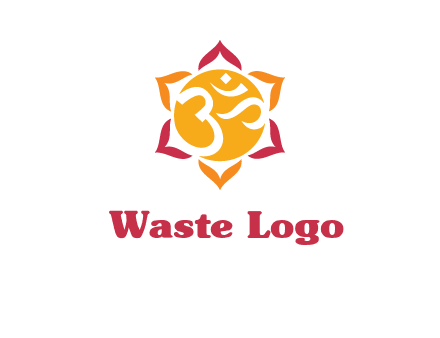 om religious logo