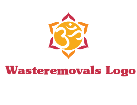 om religious logo