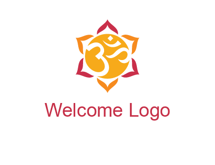 om religious logo