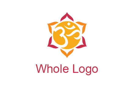 om religious logo