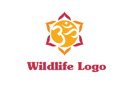 om religious logo