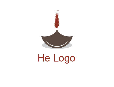 lamp religious logo