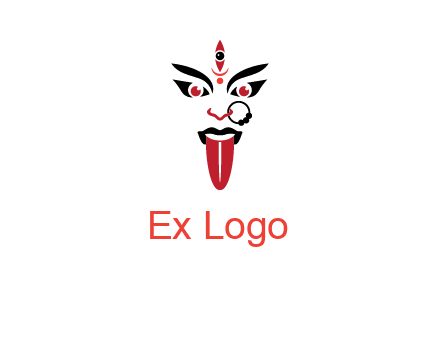 hindu goddess icon