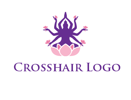 multi armed goddess logo