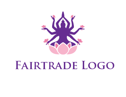 multi armed goddess logo