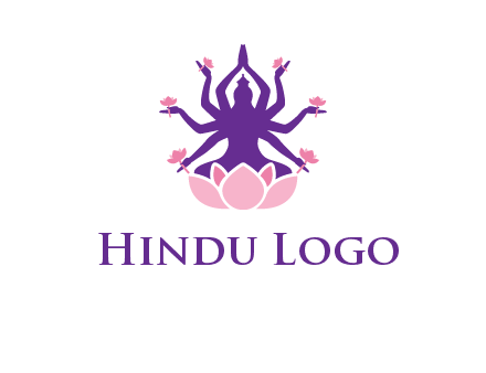 multi armed goddess logo