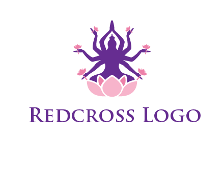 multi armed goddess logo