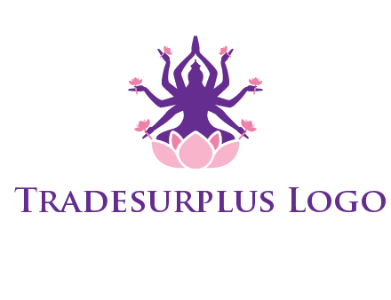 multi armed goddess logo
