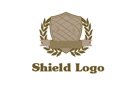 shield with wreath icon