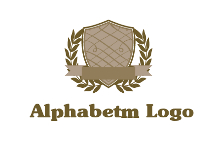shield with wreath icon