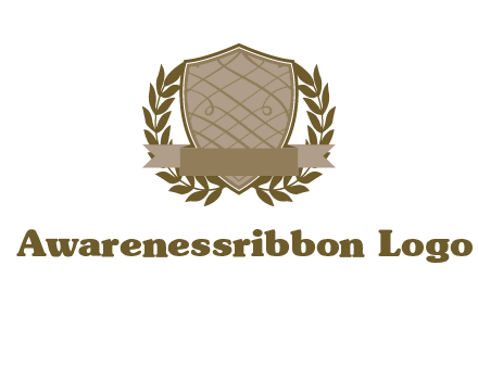 shield with wreath icon
