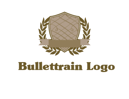 shield with wreath icon