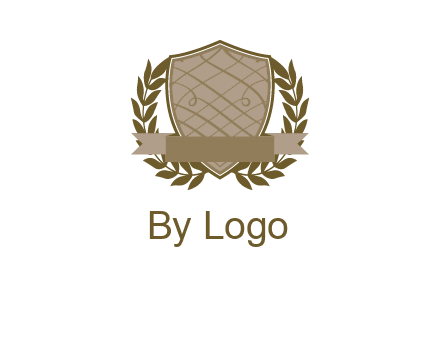 shield with wreath icon