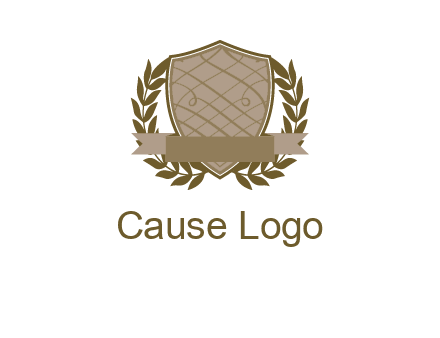 shield with wreath icon