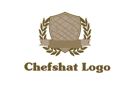 shield with wreath icon