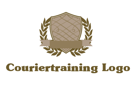 shield with wreath icon