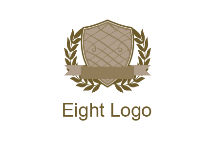 shield with wreath icon