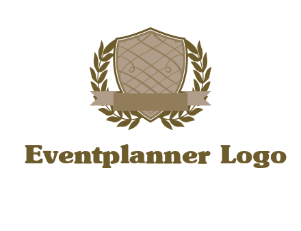 shield with wreath icon
