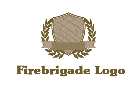 shield with wreath icon