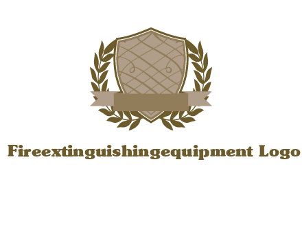 shield with wreath icon