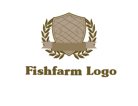 shield with wreath icon