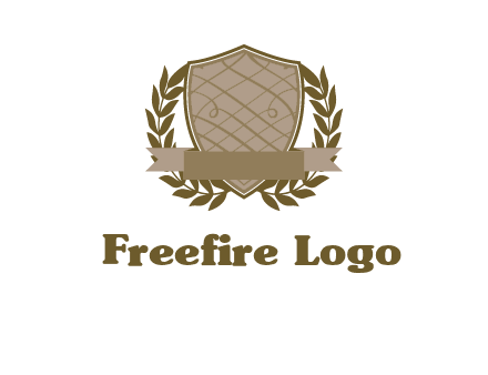 shield with wreath icon