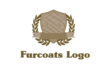 shield with wreath icon