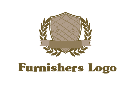 shield with wreath icon