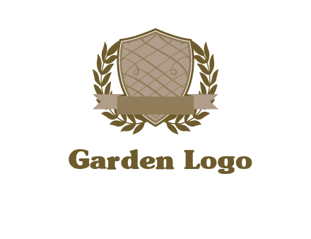 shield with wreath icon