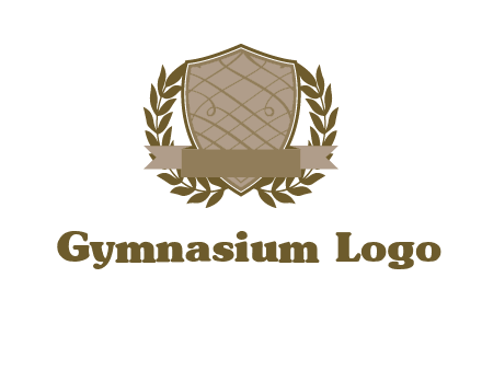 shield with wreath icon