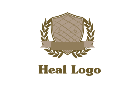 shield with wreath icon