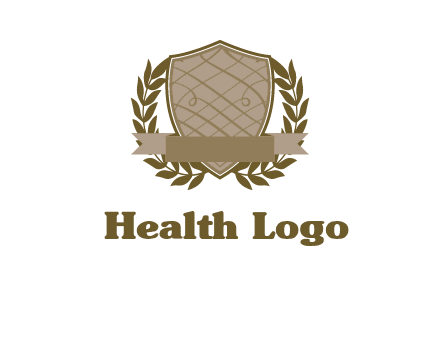shield with wreath icon