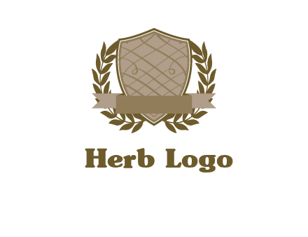 shield with wreath icon
