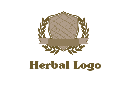 shield with wreath icon