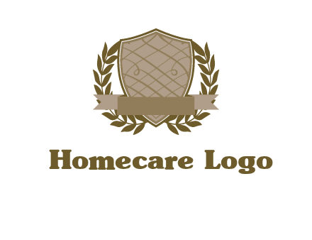 shield with wreath icon