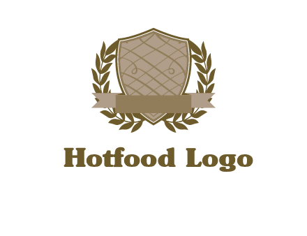 shield with wreath icon