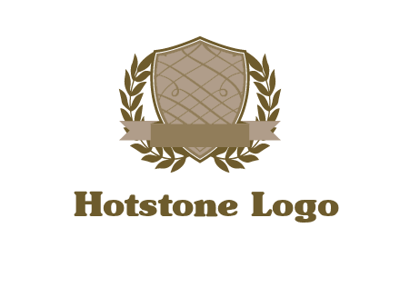 shield with wreath icon