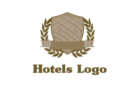 shield with wreath icon