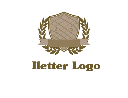 shield with wreath icon