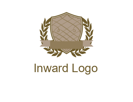 shield with wreath icon
