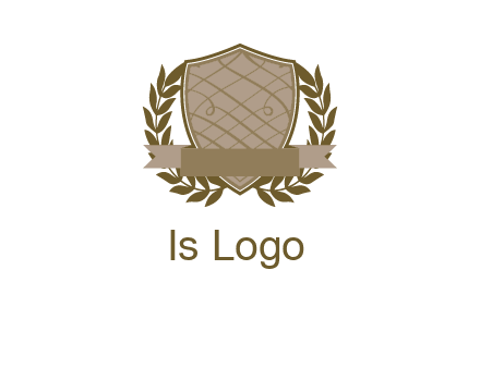 shield with wreath icon