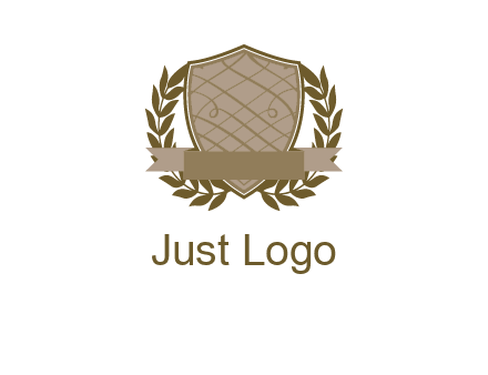 shield with wreath icon